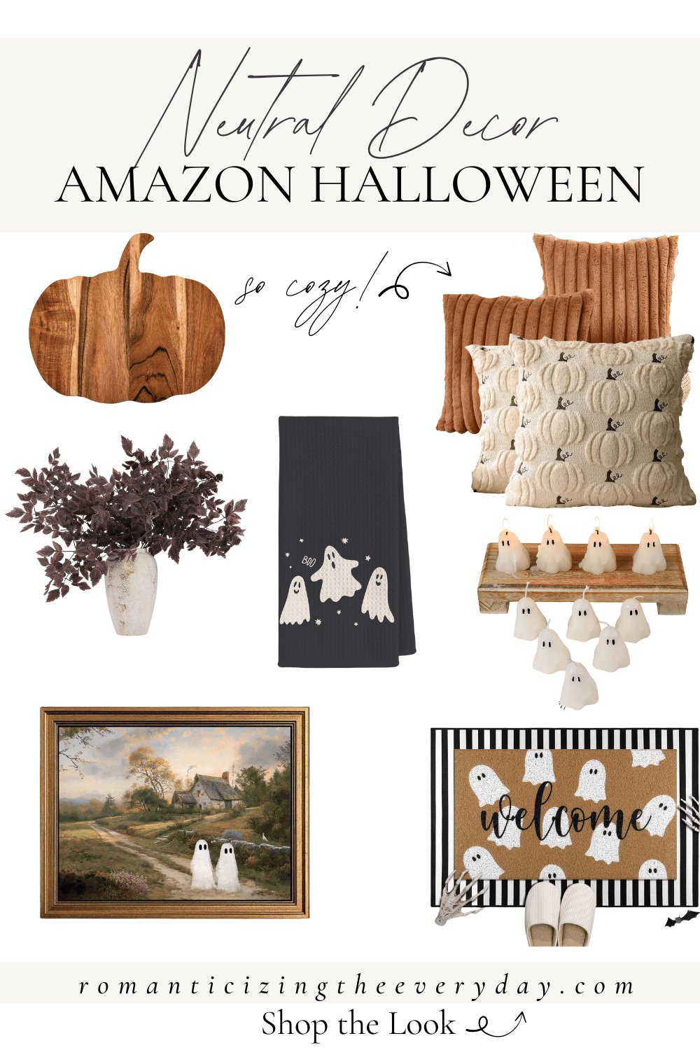 Minimalist Halloween Decor